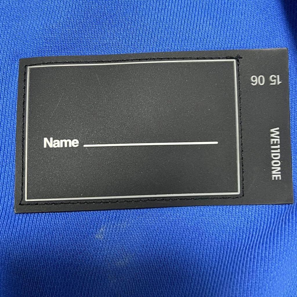 [USED] WELLDONE Hoodie, Blue Pullover, G-Dragon, Korea