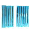 Shaping Files Industries 6-Piece Swiss Pattern Needle File Set, Medium Cut