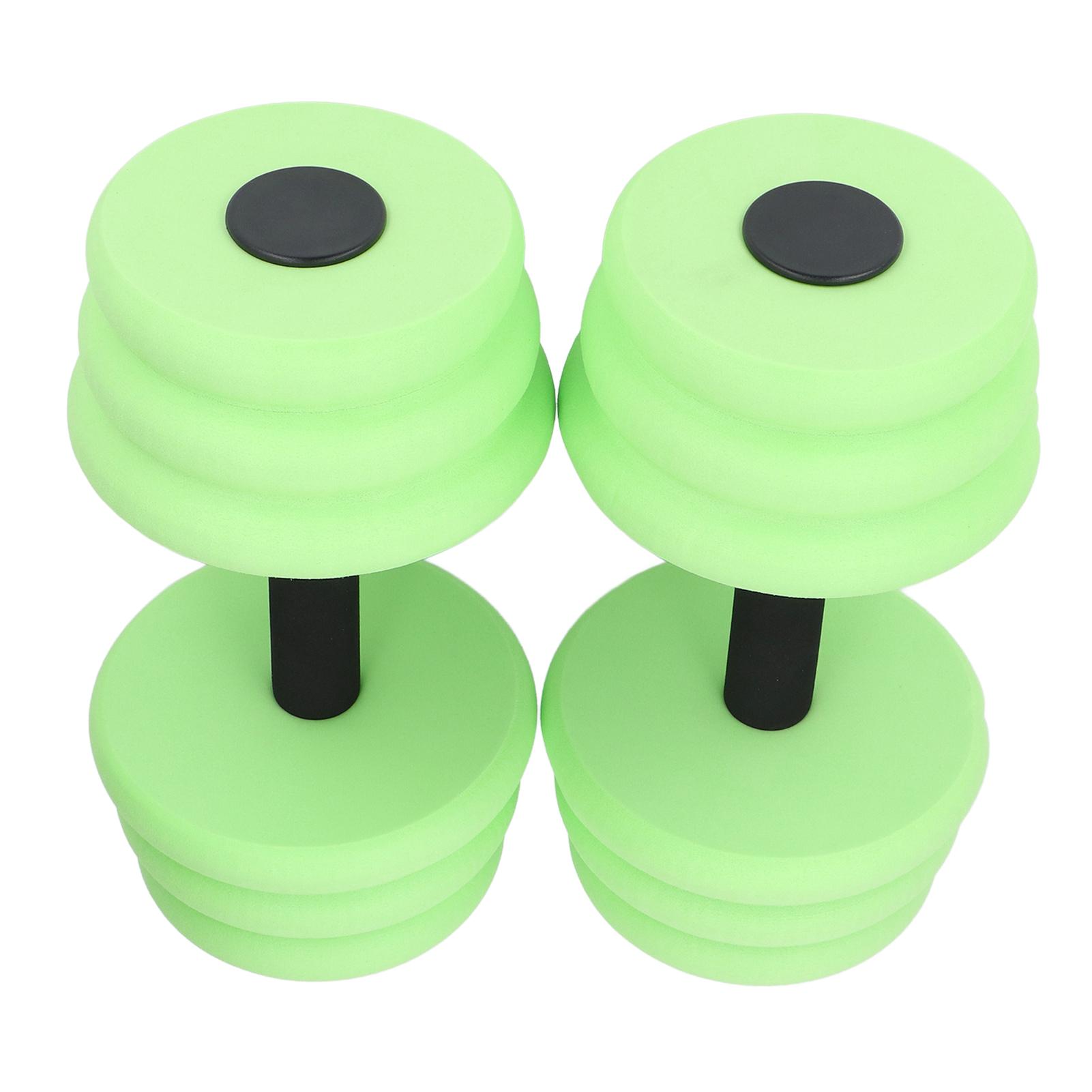 2pcs Floating Dumbbell EVA Thread Design   Exercise Dumbbell for Fitness Swimming