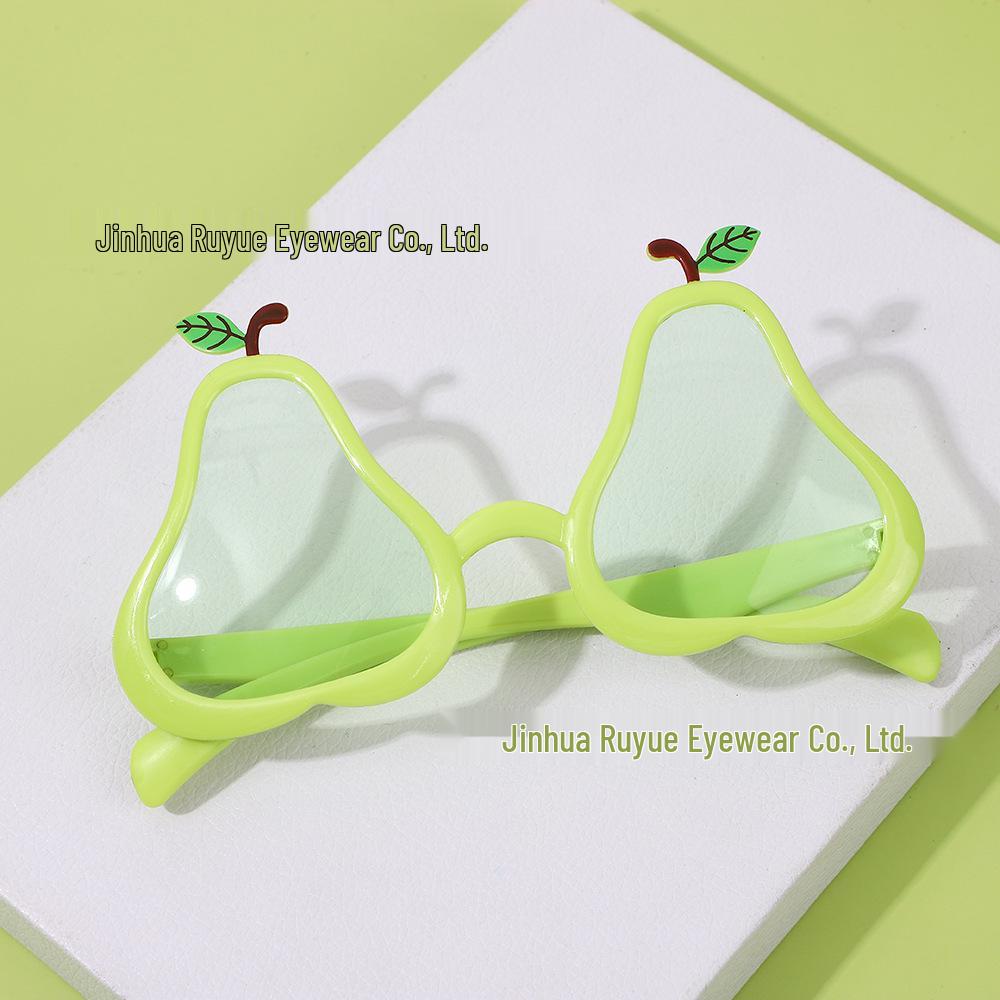 Hawaiian Fruit-Themed Personalized Sunglasses Party Props
