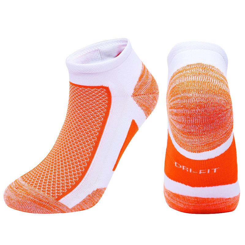 Sport Socks Women Men Outdoor Activity Athletic Running Training Marathon Short Sock Cotton Cushion Breathable Fitness Ankle Low Cut Sock