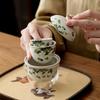 Ceramic Teapot Cup Set Outdoor Travel Tea Set Kung Fu Tea Set Glass Ceramic Teapot 1 Pot 2 Cups Storage Portable Tea Accessories