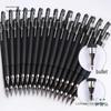 Black 0.5mm Quick-Dry Gel Pen for Exams & Signatures