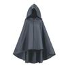 Mantello Medievale da Mago con Cappuccio: Robe Cosplay a Maniche Lunghe 5 Colori