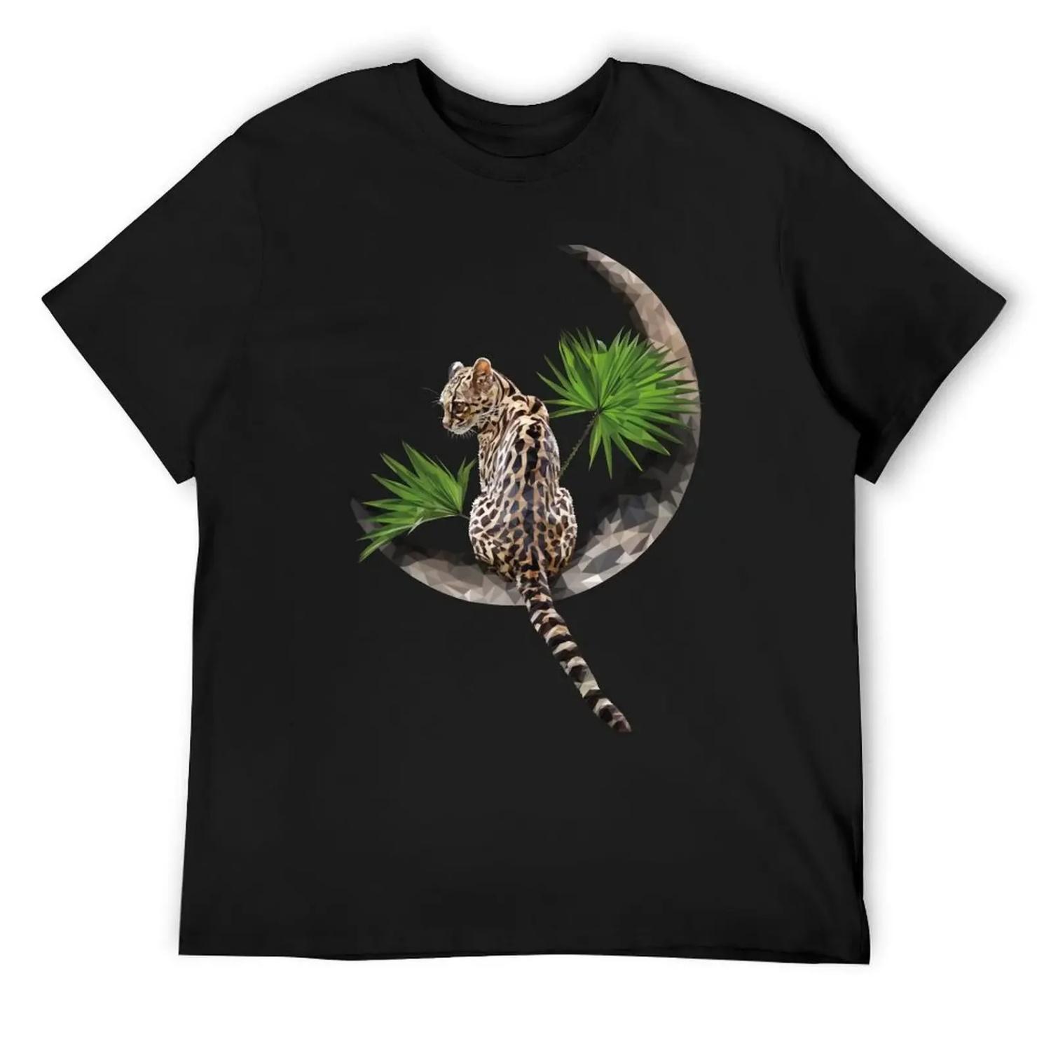 Margay T-Shirt cotton man t-shirts Luxury man graphic shirts funny t shirts men S