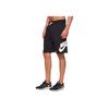Nike Logo Print Elastic Waistband Drawstring Shorts Men Bottoms Black 905299-010
