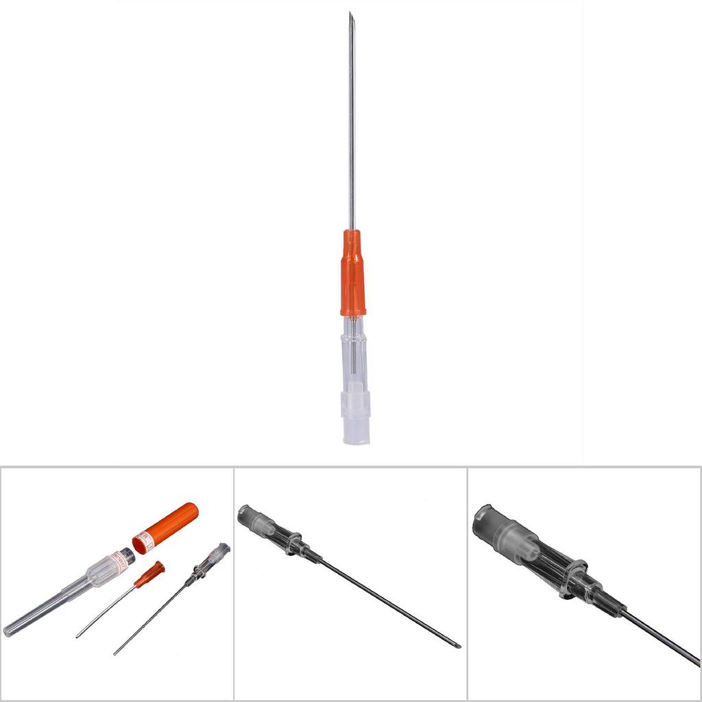 5Pcs Bag Body Tattoo Piercing Sterilized Disposable Hollow Needle 14G
