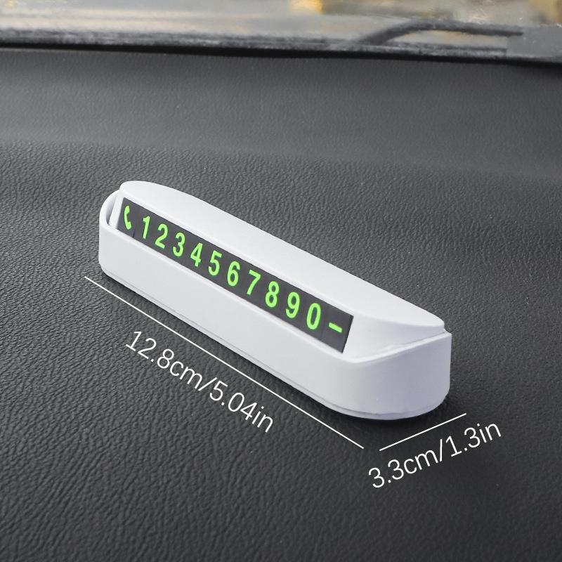 Car Temporary Parking Plate With 15 Random Wine Bottles DIY Car Moving Phone Number Plate Creative Moving Parking Number License