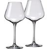 Shangqi Burgundy Wine Glass Set with Elk Holder