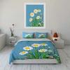 Floral Decorative Set for Home Soft Comfortable Duvet Cover Bedding Set Included 1*Duvet Cover & 2*Pillowcases gift