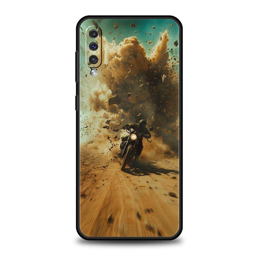 Moto Cross Motorcycle Sports Phone Case For Samsung A56 A36 A26 A34 A17 A16 A06 A14 A12 A54 A72 A22 A20e A52 A50 A40 A32 Cover