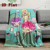 The Disastrous Life of Saiki K. 2D Flat Pattern Flannel Blanket High quality All Seasons Warmth and Comfort Perfect for Christmas Gifts.SMT0917575
