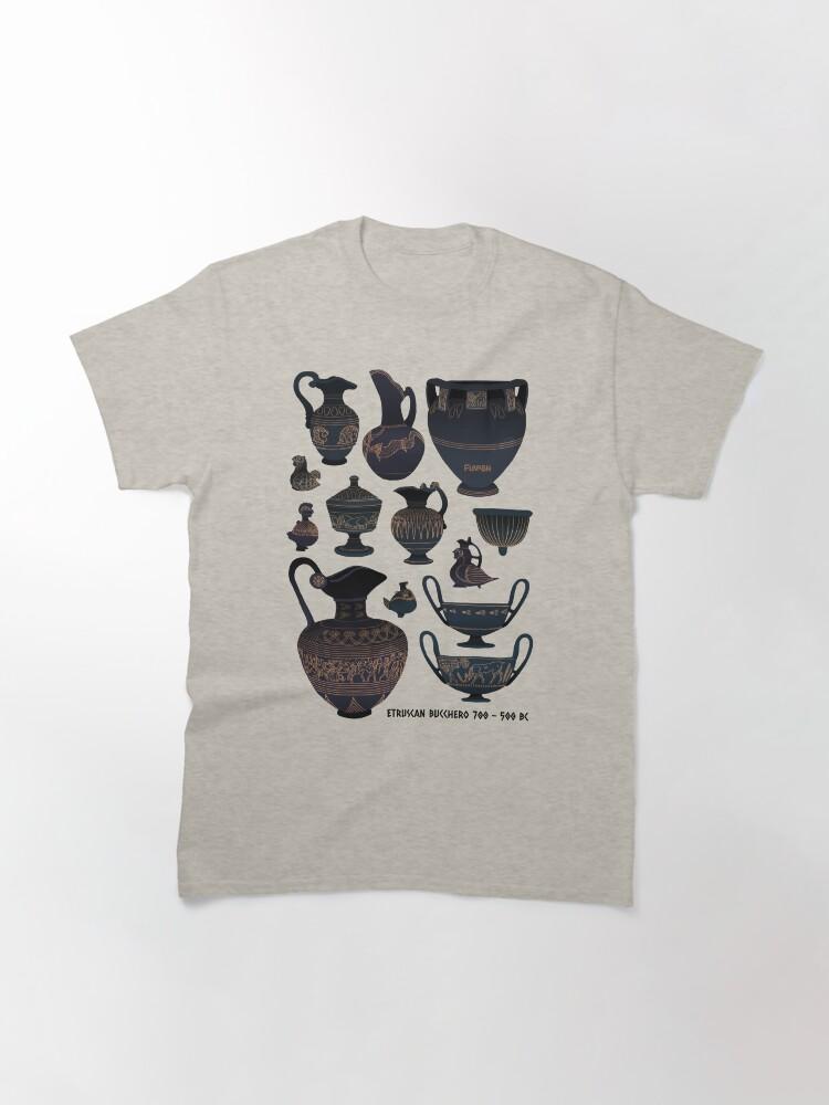 Europe Etruscan Bucchero Pottery Classic T-Shirt
