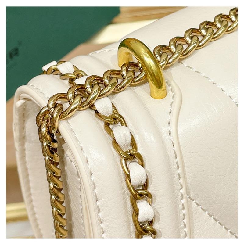 Nische Design Damentasche 2023 Sommer neue Mode Leder Raute Kette kleine Tasche Tasche vielseitige Cross-Body-Satteltasche