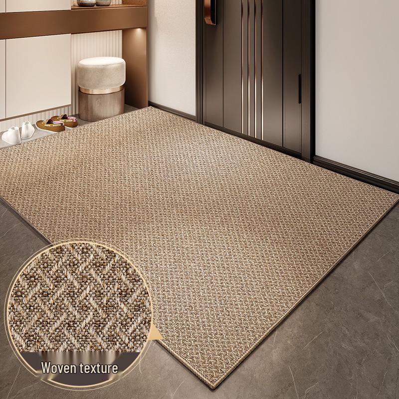 Elegant Non-Slip Outdoor Entryway Mat: Dirt-Resistant & Water-Absorbent
