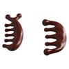 Pieptene pentru masaj cu rășină 1 buc. Pieptene pentru cap meridian pentru scalp, față, ochi, umăr, gât, tratament pentru răzuire, pieptene antistatic pentru dinți lați