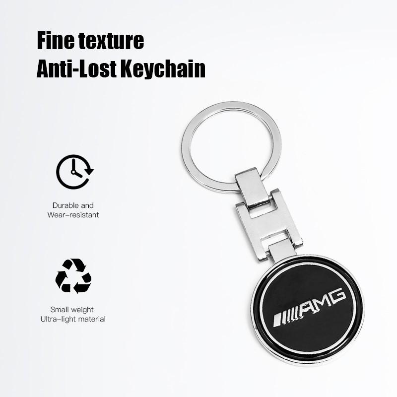 Zinklegierung Schlüsselanhänger Schlüsselanhänger Auto Logo Zubehör Für Mercedes Exklusiv AMG W108 W124 W126 W140 W168 W169 W176 W177 W190