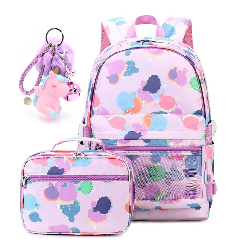 Fashion School Backpack For Girls Large School Bags For Girls Kid Waterproof Kawaii Female Backpack For Primary School Children