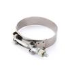 2PCS Stainless Steel Exhaust Clamp Clamp Range 43-49mm Coupler Steel Hose Clamps  1.5" Hose ID