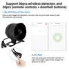 KERUI 120db Loud Sound Alarm System Siren Tuya Smart WIFI Wireless Security Alarm Kit Home Burglar Motion Door Sensor Alexa