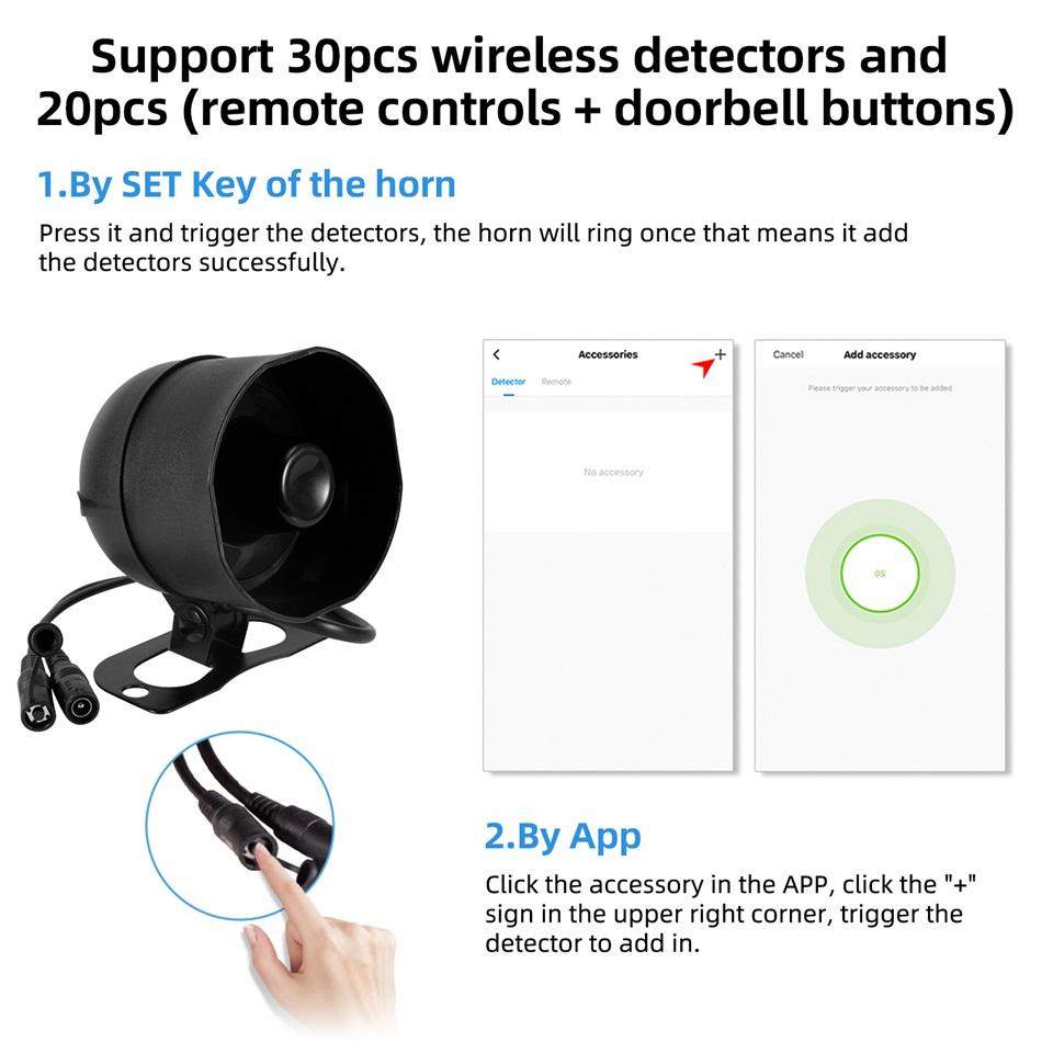 KERUI 120db Loud Sound Alarm System Siren Tuya Smart WIFI Wireless Security Alarm Kit Home Burglar Motion Door Sensor Alexa