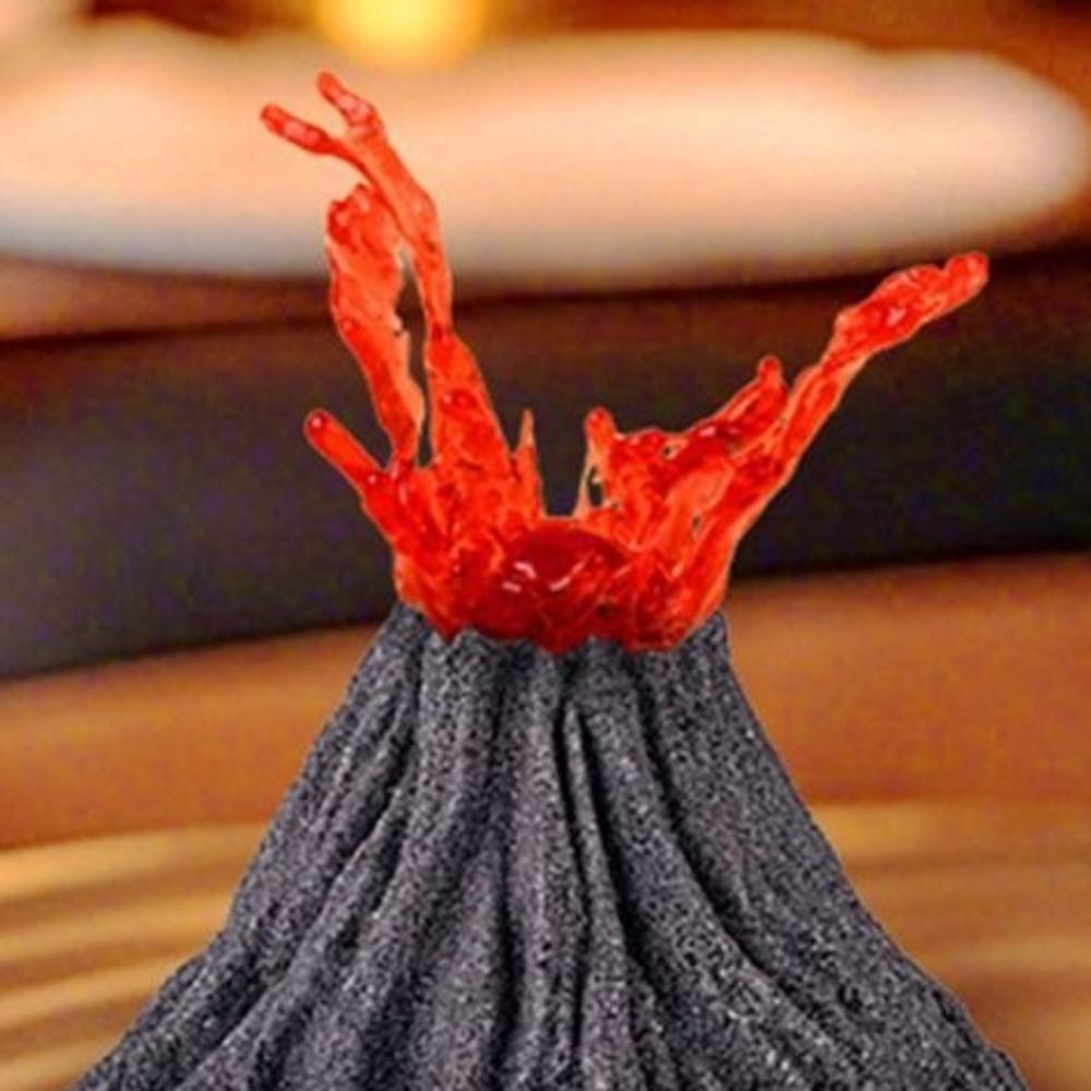 Creative Elegant 3D Volcano Silicone Mold Funny Handicraft Baking Cake Tools DIY Crafts Epoxy Mold Holiday Gifts