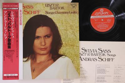 LP-Schallplatte SYLVIA SASS - Liszt Bartok LIED K28C132 LONDON 1981 Japan Obi Klassik Gebraucht