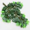 12PCS Green Plants Artificial Banyan Leaf Branch Plastic Tree Rattan Landscaping Accessories Wedding Garden Home Christmas Decor