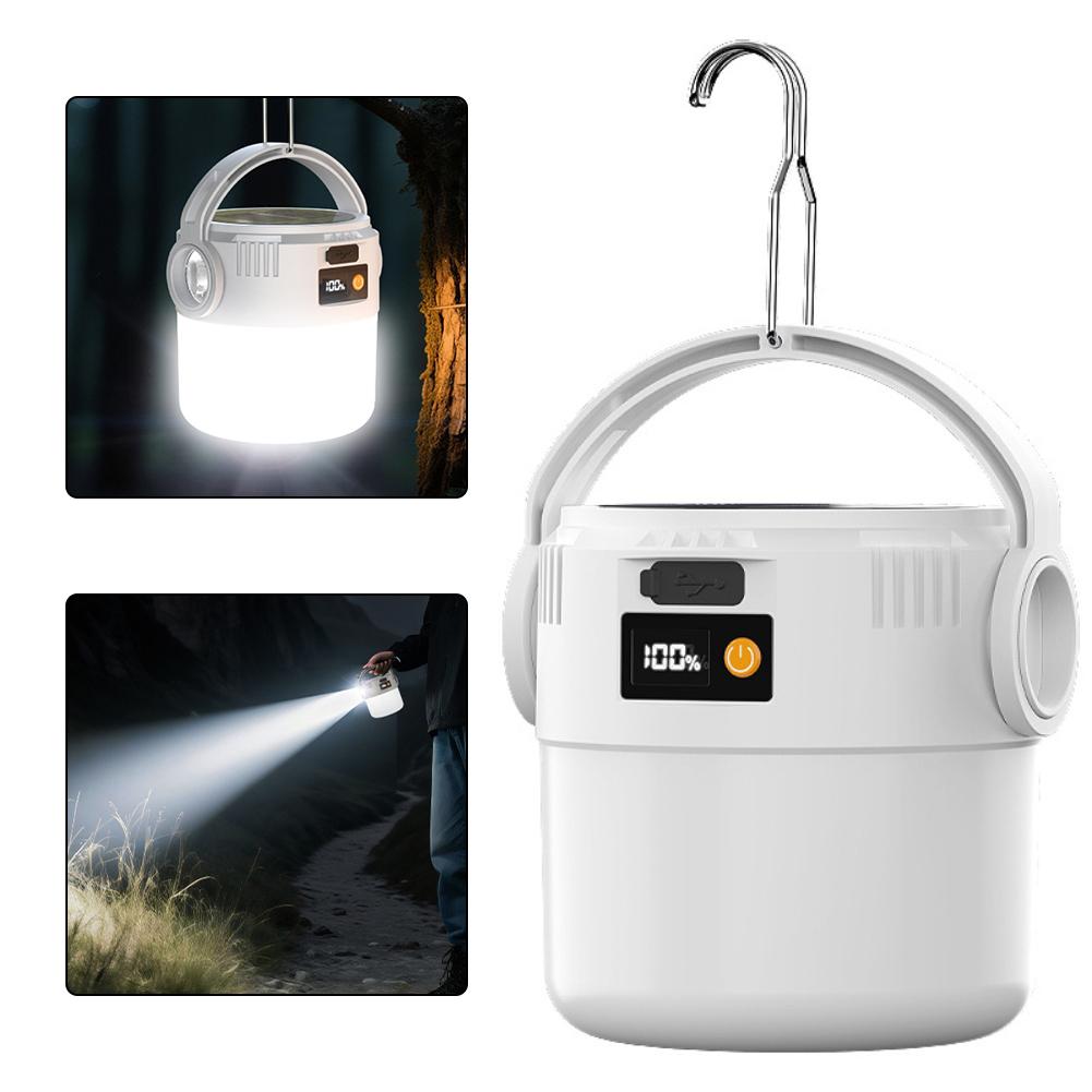 Compact Design Rechargeable Portable Light Solar Camping Light