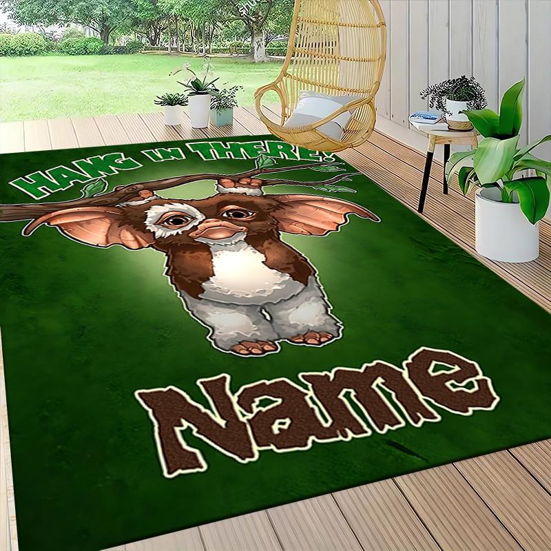 Custom Name Creativity Carpet Rug Customizable Soft Washable Anti-Slip Home Living Room Sofa Mats Personalized Rug. 0909113