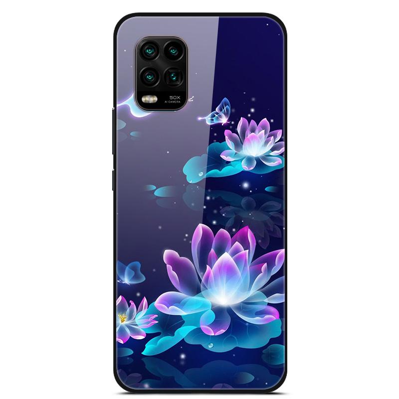 For Xiaomi Mi 10 Lite 5G Case Tempered Glass Hard Back Cover For Xiaomi Mi 10 10T Lite Pro Case Fundas For Xiaomi Mi10 Lite Capa