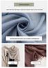 Artistic Cotton and Linen Scarf - Solid Color, Japanese & Korean Style, Women's Shawl for Air-Conditioned Rooms, Outerwear, Sun Protection