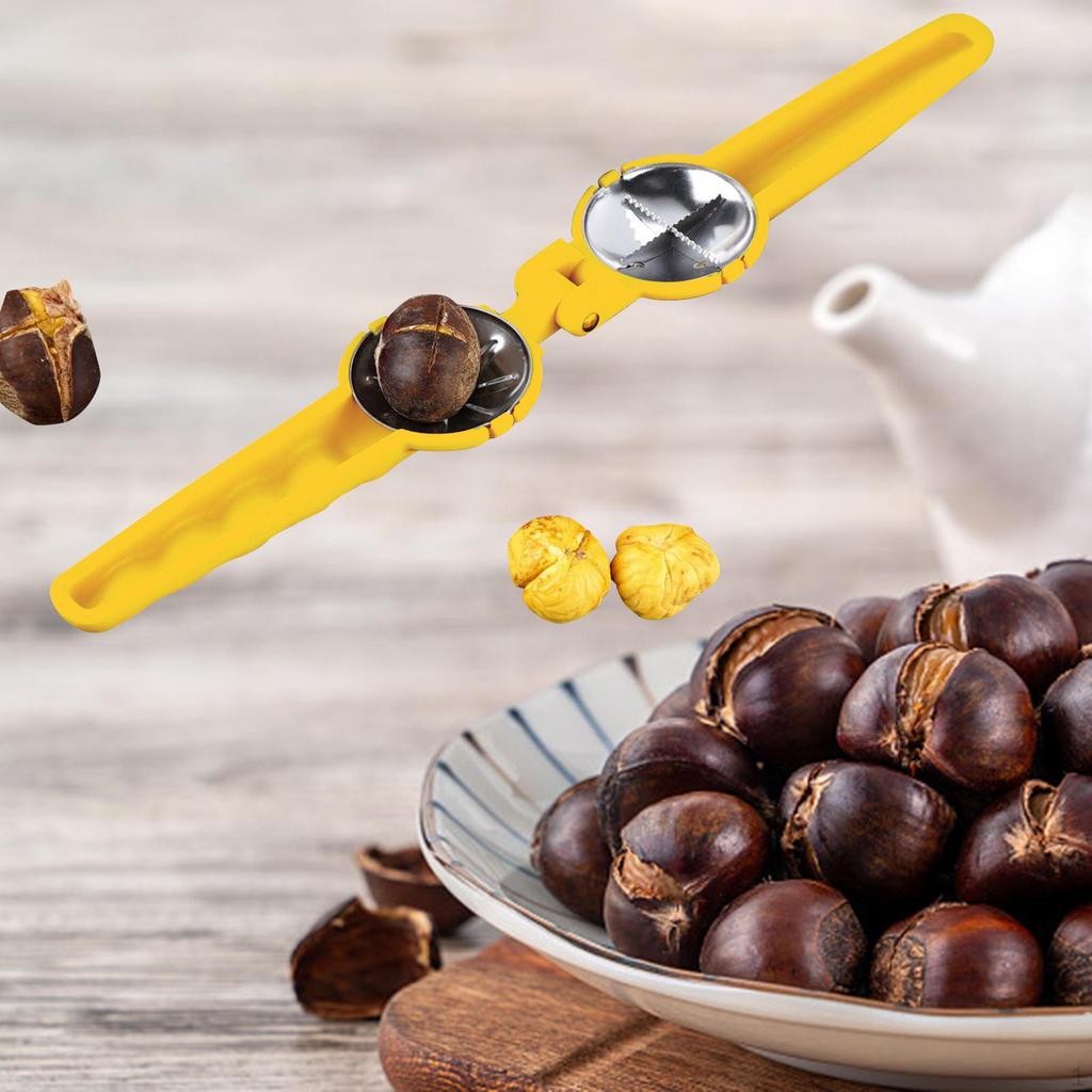 Chestnut Clip Opener Kitchen Utensils with Ergonomic Handle for Home