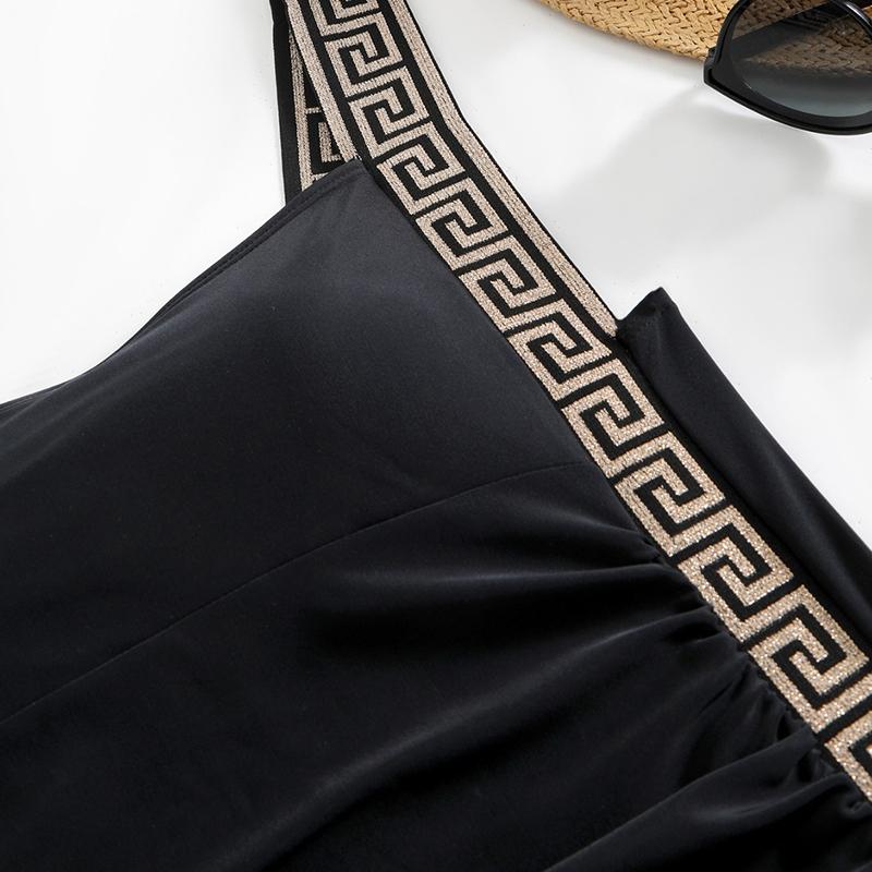 New Push Up Swimwear Women One Piece Bikini Set Swimsuit Female Patchwork Bathing Suits Summer Beachwear