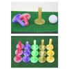 Training Practice Tees Beginner Trainer Practice Rubber Golf Tees Holder Golf Accessories for Practice Mat Easy To Use