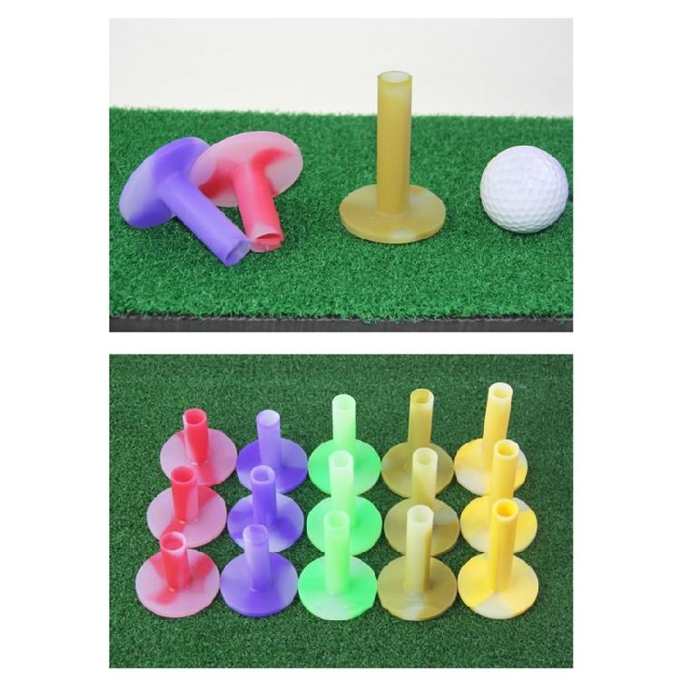 Training Practice Tees Beginner Trainer Practice Rubber Golf Tees Holder Golf Accessories for Practice Mat Easy To Use