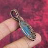 Tree of life aquamarine pendant copper wire wrapped jewelry gemstone pendant copper pendant handmade jewelry wire wrap pendant gifts for mom
