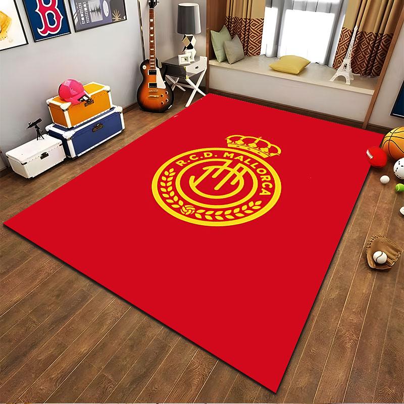 R.C.D. Mallorca Red Carpet suitable as a non-slip mat for the living room or bedroom sofa