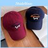 Cartoon Dog Embroidered Baseball Cap For Women Spring Summer Stylish Sunshade Hat