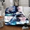 Blackpink Members Pink Theme Blanket Soft Warm Suitable for Sofa Couch Office Bed All Seasons Digital Print Perfect Gift for Relatives Y12