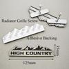 HIGH COUNTRY 3D Zinc Alloy Car Sticker Badge Suitable For Chevrolet Jeep Dodge Ford Modified Snow Mountain Metal Car Logo