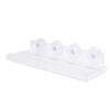2pcs Window Plant Floating Shelves Acrylic Suction Cup Shelves Window Sill Extender for Indoor Succulent Plants