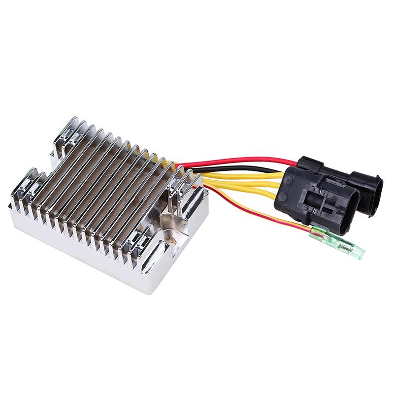 Voltage Regulator Rectifier for Polaris Sportsman Ranger 400 500 ATV UTV, Aluminum Cooling Fin 12V Battery Charger Regulator 4012192 Replacement