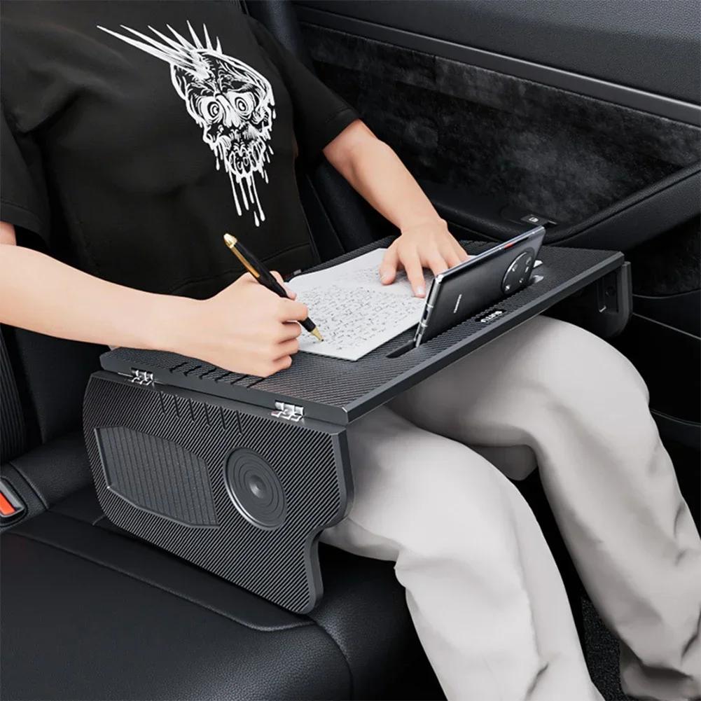 Car Travel Office Dining Entertainment Table - Multi-Functional Vehicle Interior Food Work Holder Tray Accessory