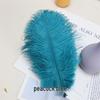 White Ostrich Feathers 15-80cm for Lighting, Wedding Aisle Decor, Photo Props, and Vase Ornaments