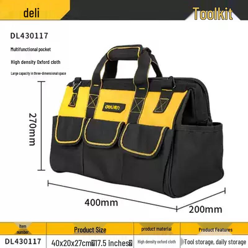 Deli Oxford Cloth Tool Bag