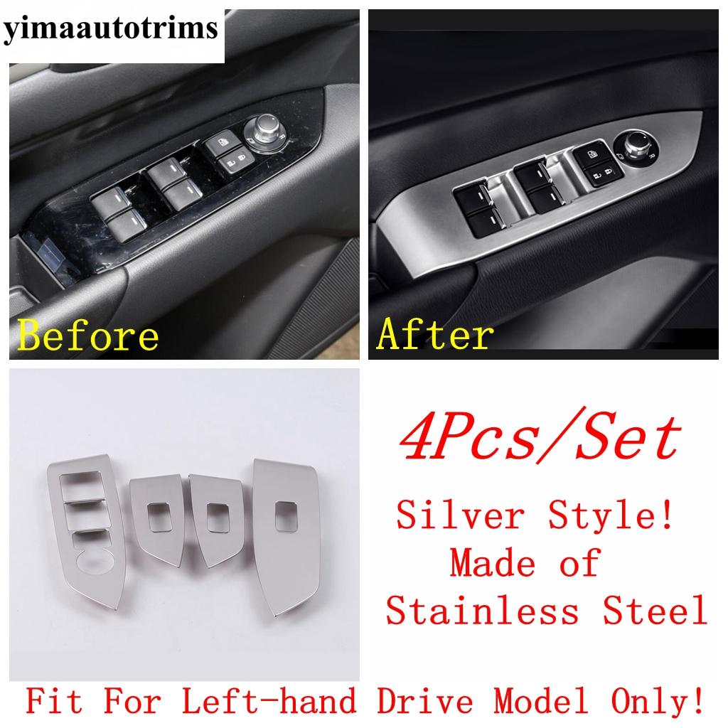 For Mazda CX-5 CX5 2017 - 2024 Water Cup / Shift Gear / Speaker / Air AC / Window Lift Cover Trim Stainless Steel Accessories