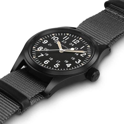 HAMILTON Khaki Field Mechanical Men's Watch, H69409930, Officially Imported, with Official Warranty