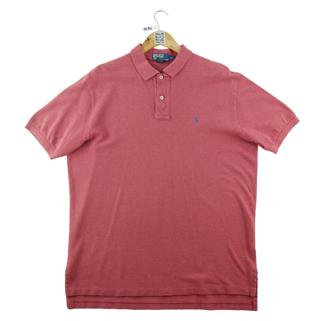 Seconde vie - Polo manches courtes Homme Rouge - Excellent état