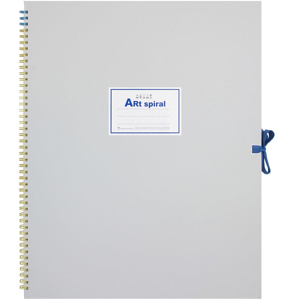 

Maruman Sketchbook Art Spiral F6 Thick Drawing Paper 24 Sheets White S316-06 білий